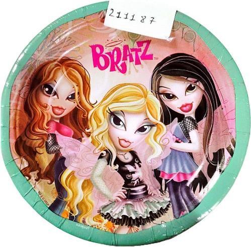 Produktbild Bratz Figur WegwerfTeller 8erPack (8x)