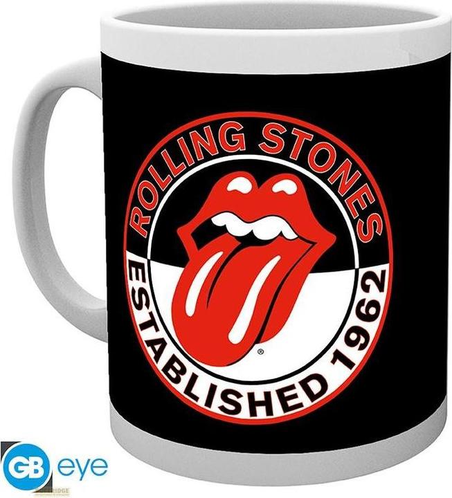 Produktbild GB Eye THE ROLLING STONES - Mug - 320 ml - Established - subli - box x2 (320 ml, 2 x)