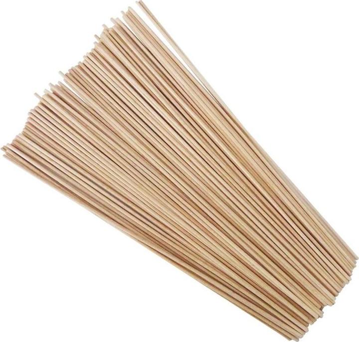 Produktbild trendmarkt24 Holzstäbe Set Ø 3mm x 30 cm rund Rundholzstäbe