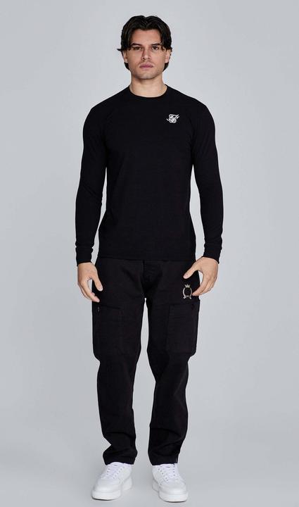 Actual product image Siksilk Langarmshirt Essentials Long Sleeve T-Shirt (L)