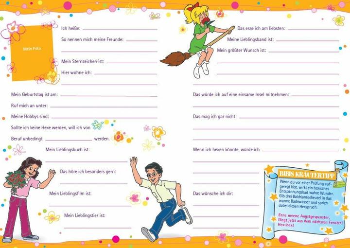 Immagine prodotto Panini Bibi Blocksberg Freundebuch (Tedesco, Panini, 2016)