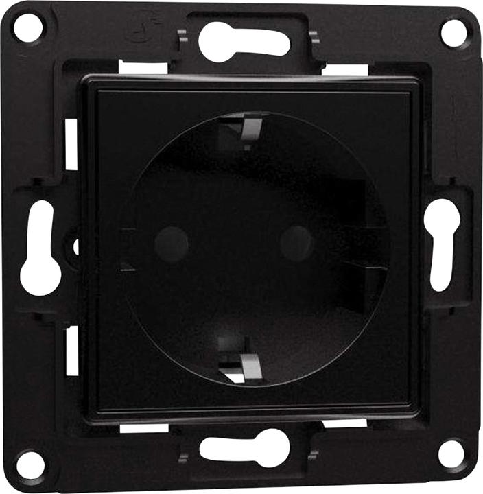 Produktbild Shelly Accessories · "Wall Socket EU" · Wandsteckdose · Schwarz