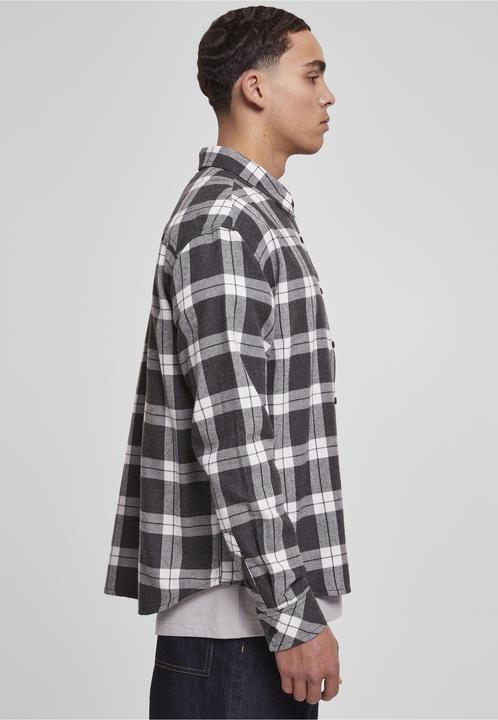 Produktbild Urban Classics Boxy Dark Checked Shirt (5XL)