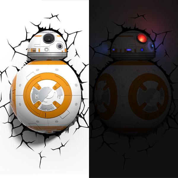 Produktbild 3DLightFX Star Wars: 3D Deco Light BB-8