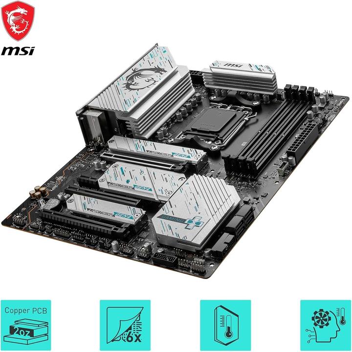 Image du produit MSI X670E GAMING PLUS WIFI AM5 4xDDR5 4xM.2 4xSATA (AM5, AMD X670E, ATX)