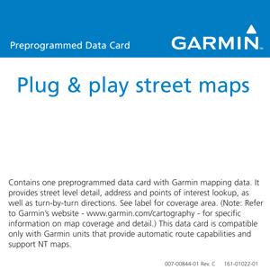 Actual product image Garmin City Navigator China MicroSD/SD