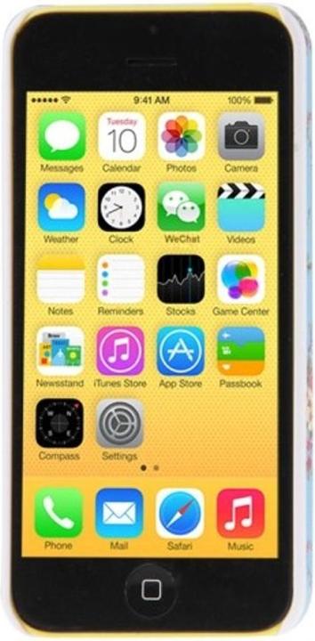 Produktbild König Design Schutzhülle Hard Case für Apple iPhone 5c blume (Apple iPhone 5c)