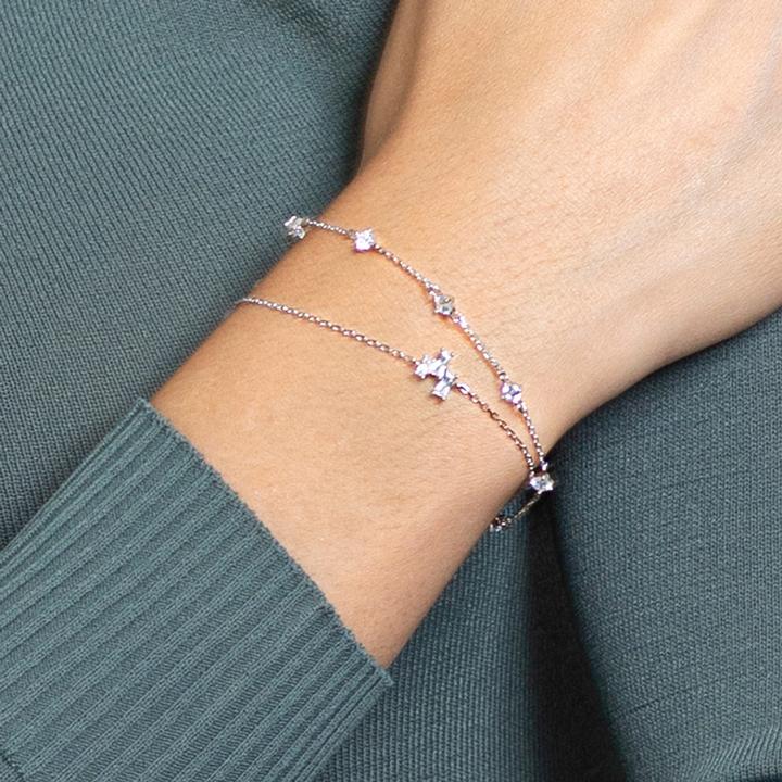 Produktbild Xenox Crush Armband (20 cm, Silber 925)