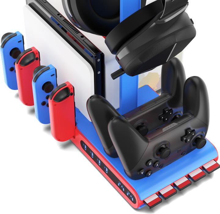 Actual product image IMP DLX Multi Function Charger Tower Nintendo Switch / OLED (Switch)
