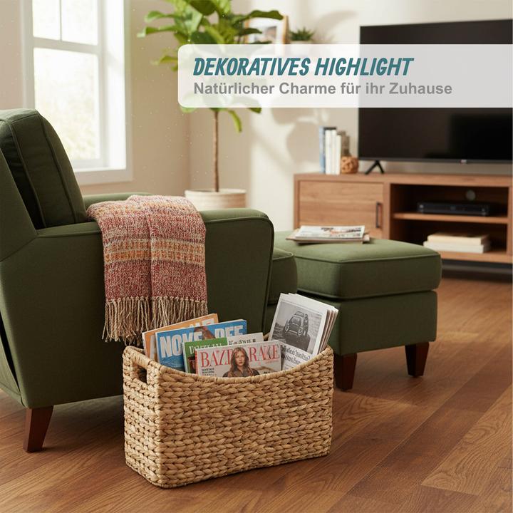 Actual product image Relaxdays magazine rack