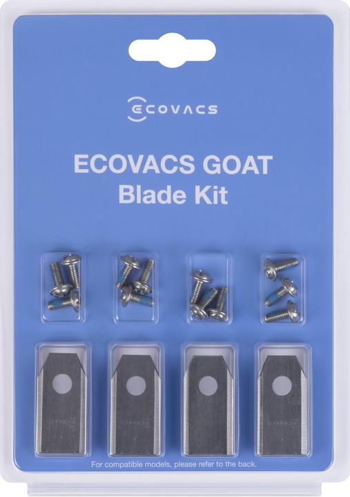 Actual product image Ecovacs Spare blade kit (Mowing robot, Lawn mower blades + replacement blades garden machinery)