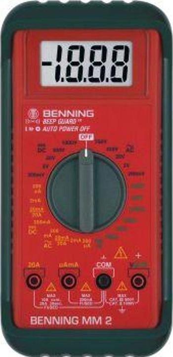 Produktbild Benning Hand-Multimeter digital MM 2 K (CAT III 600V, Hand-Multimeter)