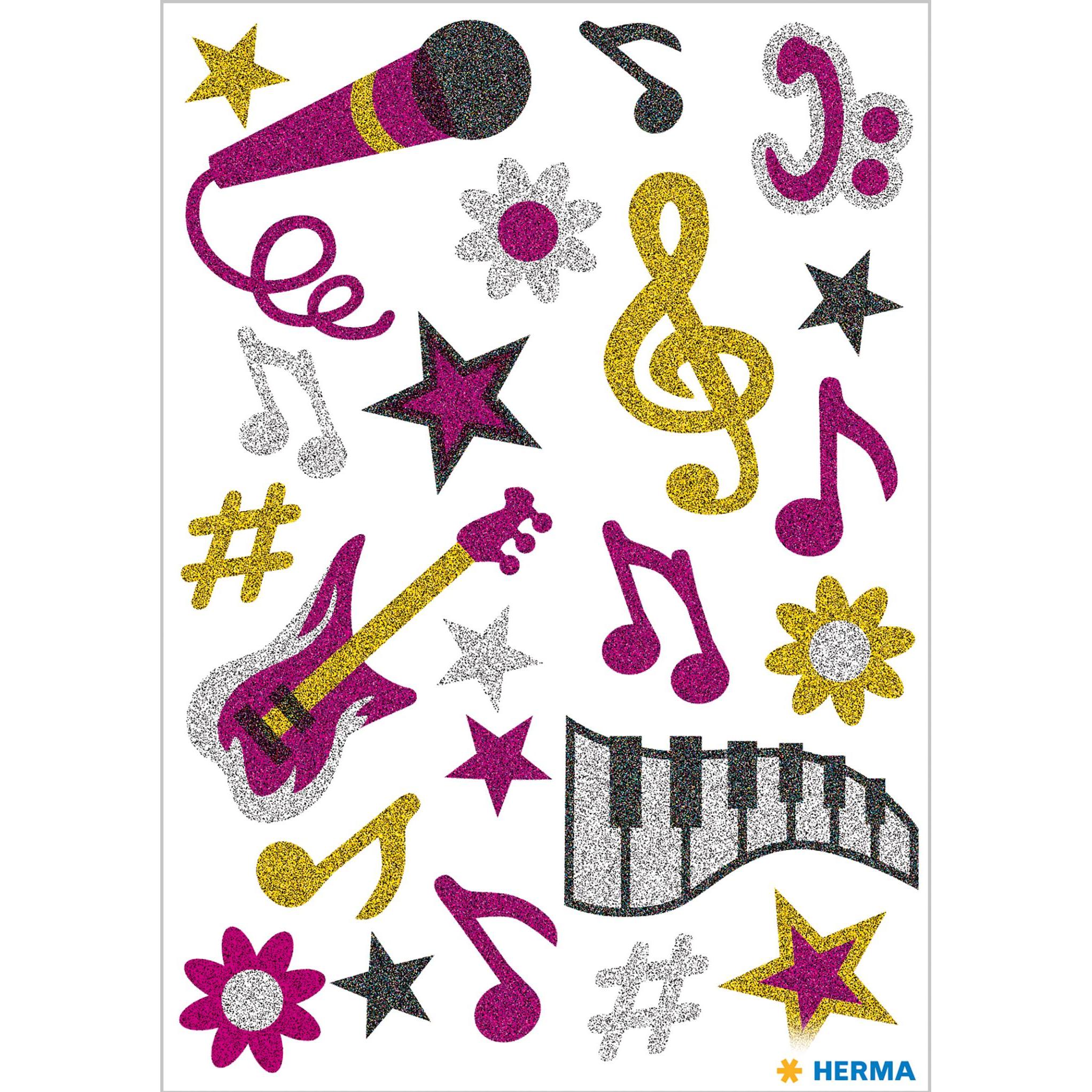 HERMA Musik (22 Sticker) (3276)