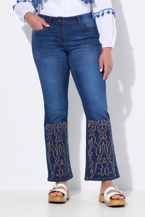 Produktbild Angel of Style Bootcut-Jeans Lea, Western-Stickerei, 5-Pocket (44)