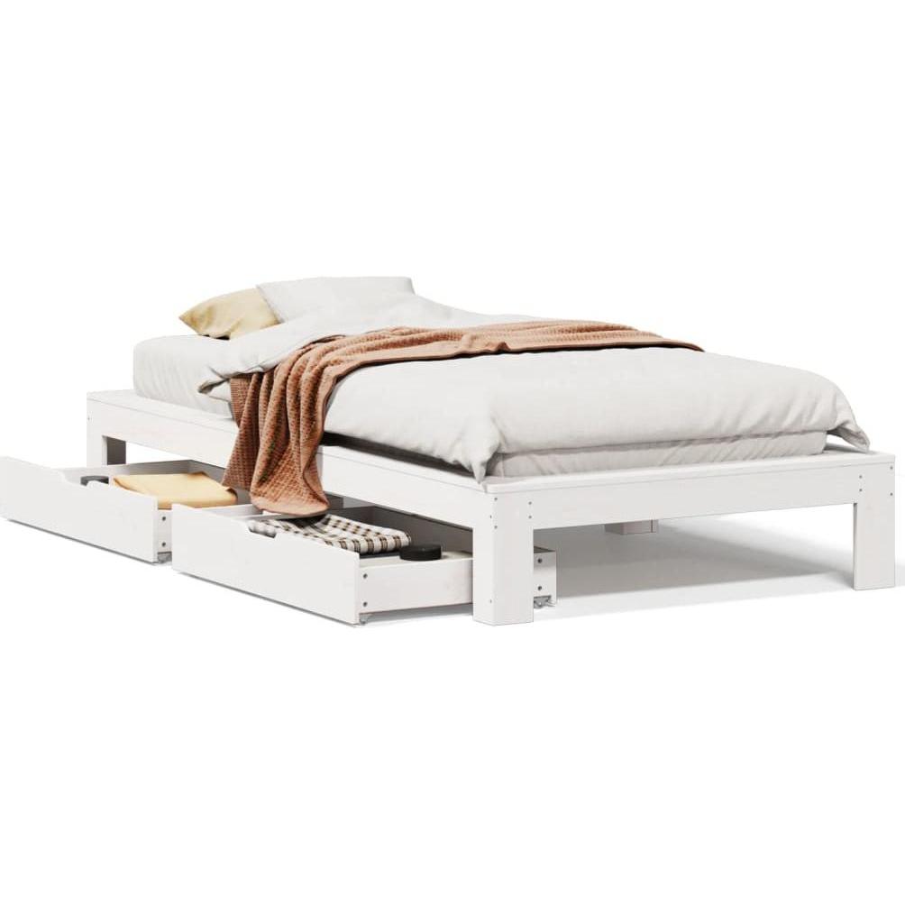 VidaXL, Bett, Bett ohne Matratze (90 x 200 cm)