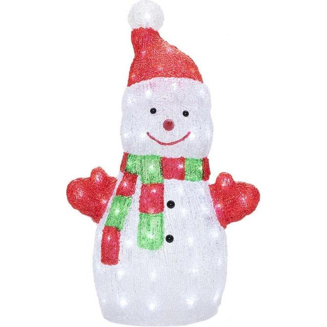 Konstsmide, Weihnachtsbeleuchtung, LED Acrylschneemann