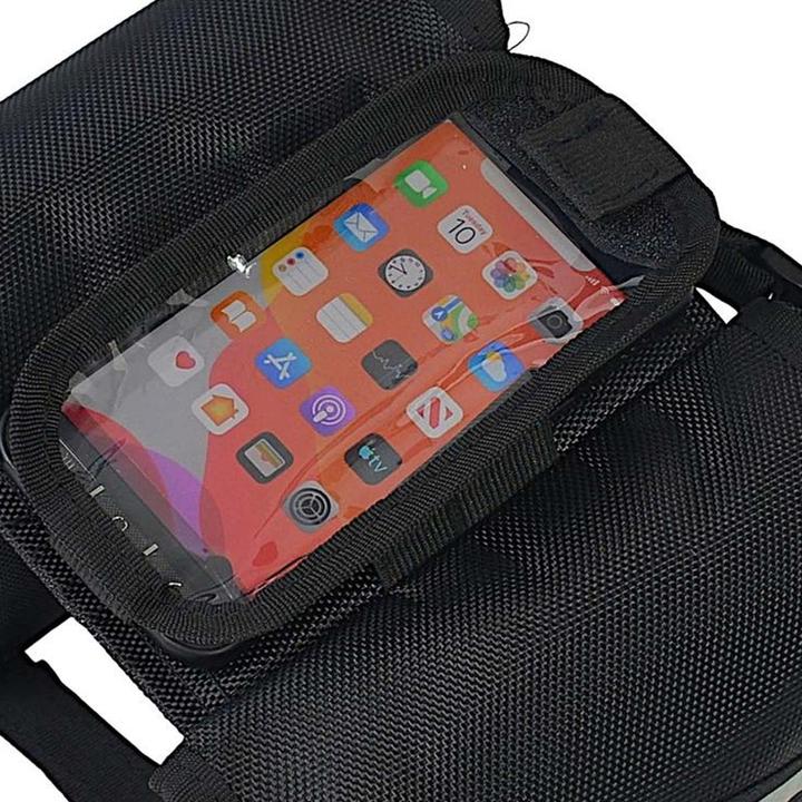 Produktbild Dunlop Torba / sakwa rowerowa na ramę (Czarny/Niebieski) (Rahmentasche)