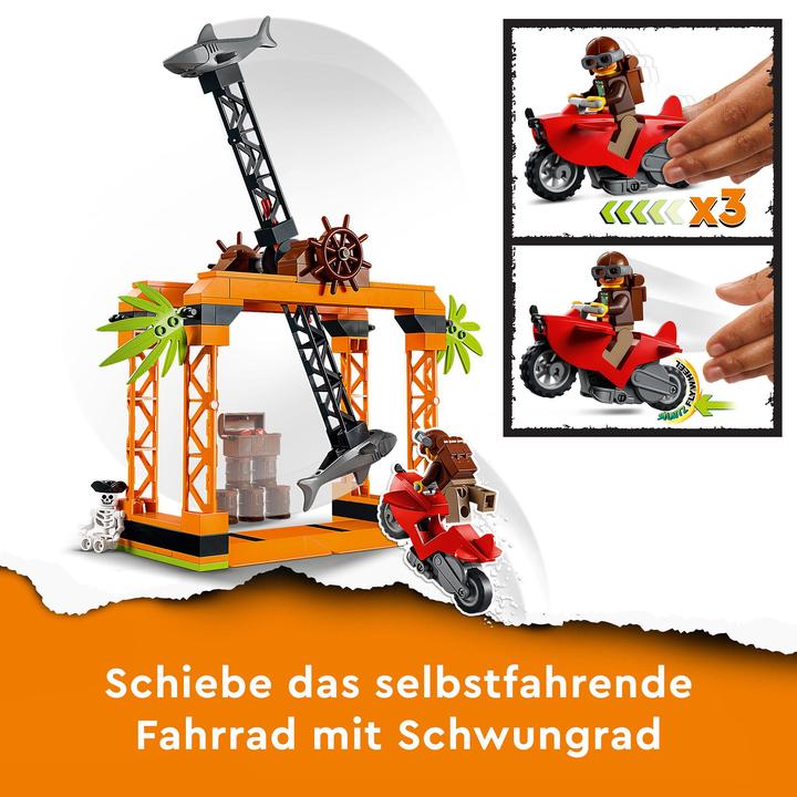 Produktbild LEGO Haiangriff-Stuntchallenge (60342, LEGO City)