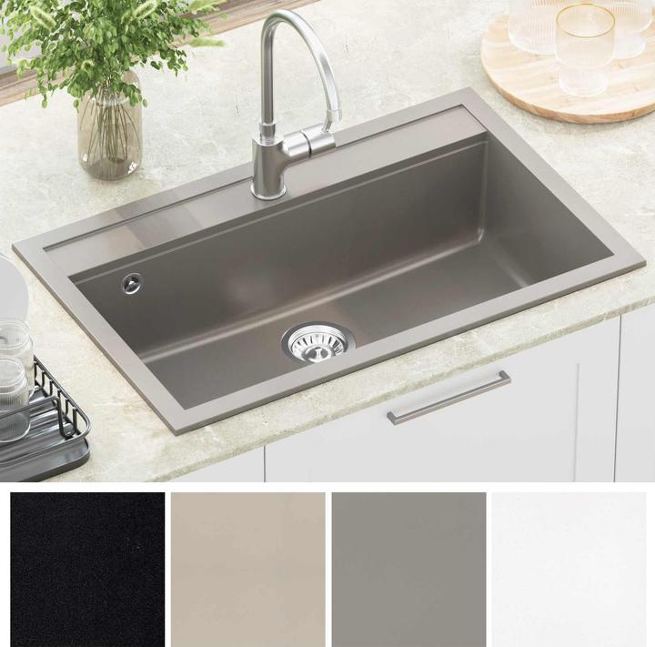 Image du produit vidaXL Moderne Spüle (79.50 cm, 50.50 cm)