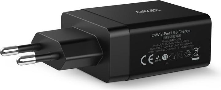 Productafbeelding Anker 2-poorts USB-lader (24 W)