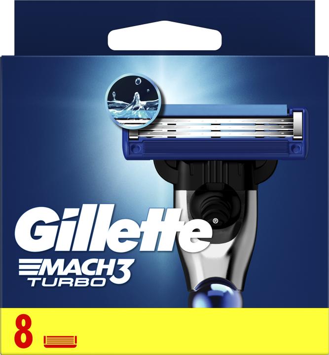 Actual product image Gillette Mach3 Turbo (8 x)