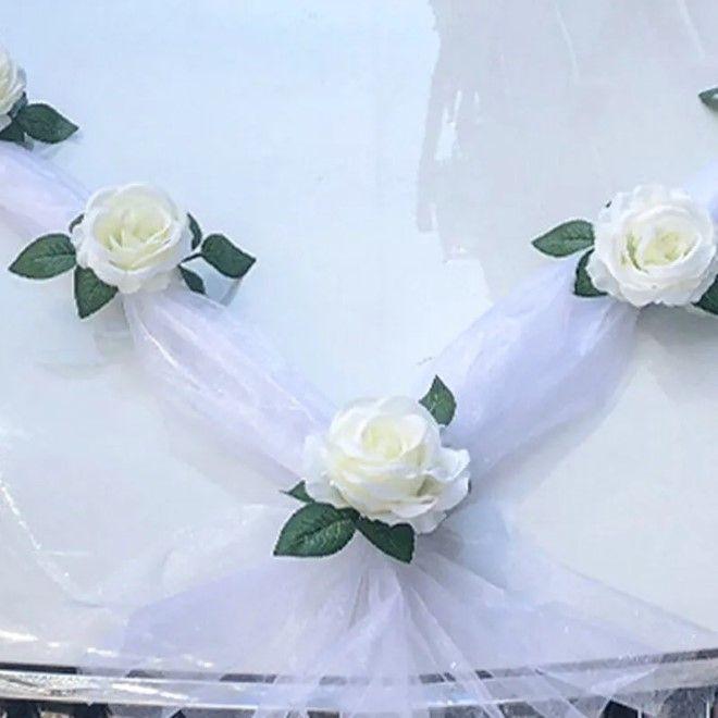 Immagine prodotto MU Style Fiori artificiali auto matrimonio (1 pz.)