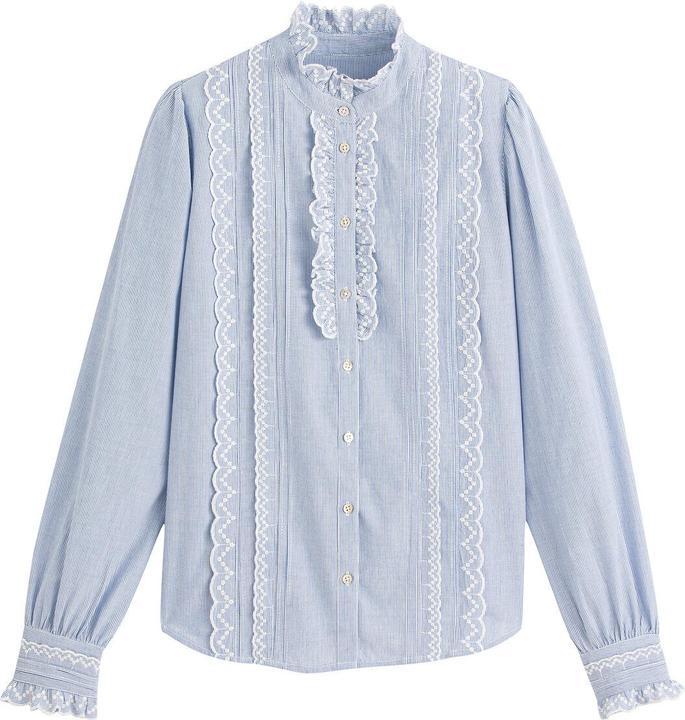 Produktbild La Redoute Collections Bluse Signature aus Bio-Baumwolle (48)
