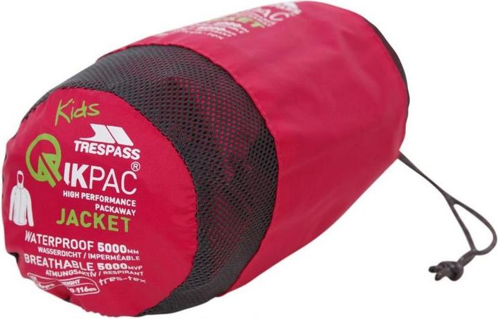 Immagine prodotto Trespass Qikpac Giacca Ripiegabile Bambini Unisex (128)