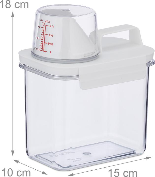 Actual product image Relaxdays food storage box