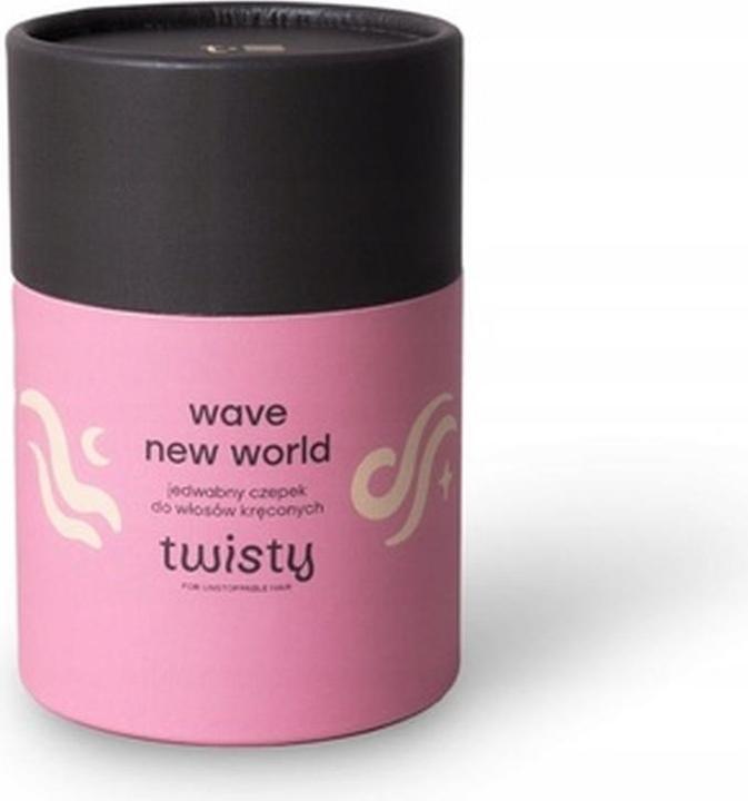 Twisty TWISTY Wave New World jedwabny czepek do włosów kręconych Multi (1 Stk.)