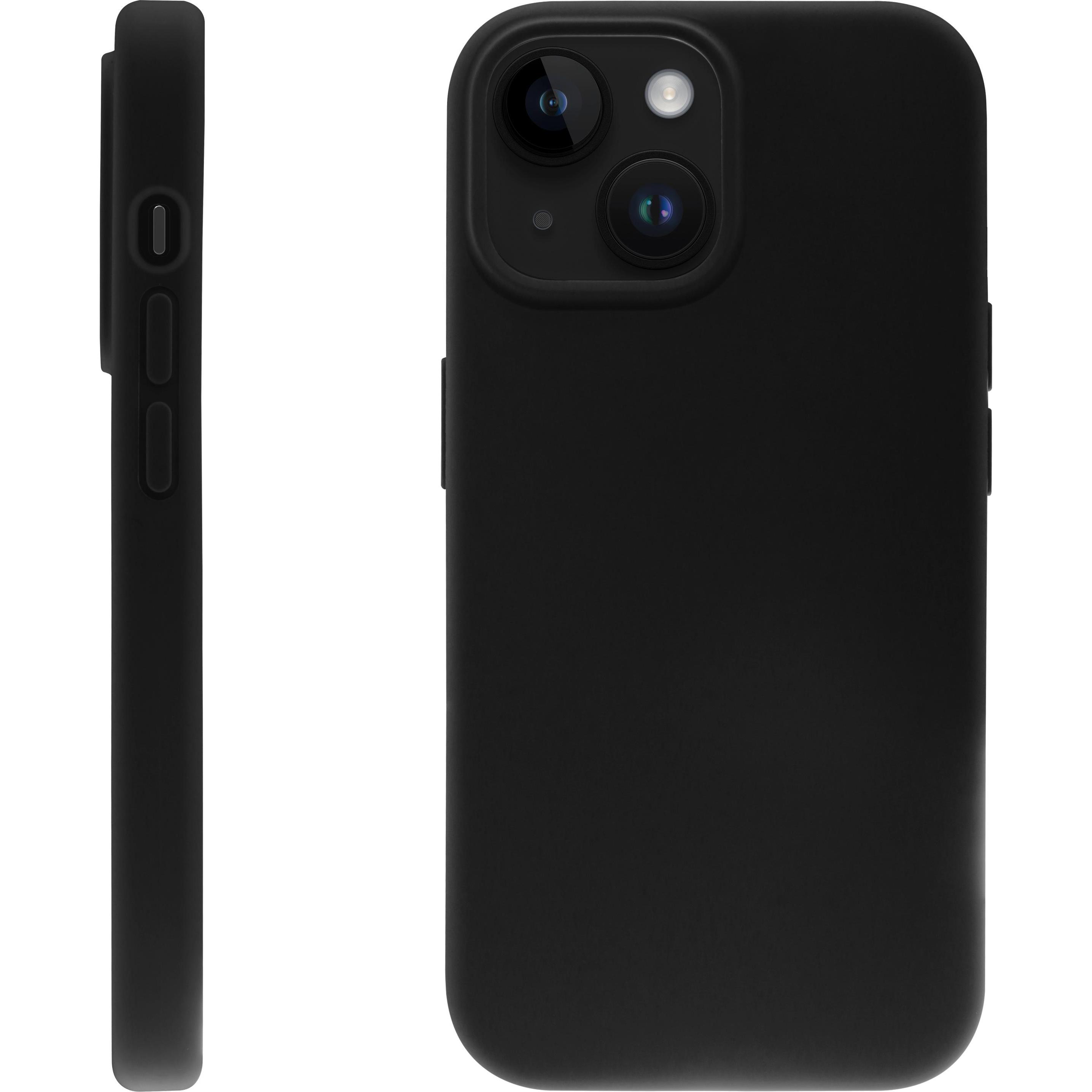 Thumbnail - Vivanco MAG HYPE Cover fuer iPhone 15, schwarz, MagSafe Support (Apple iPhone 15), Smartphone Hülle, Schwarz