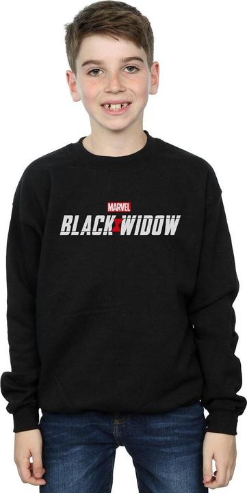 Image du produit - Sweat BLACK WIDOW MOVIE LOGO - Garçon (152, 158)
