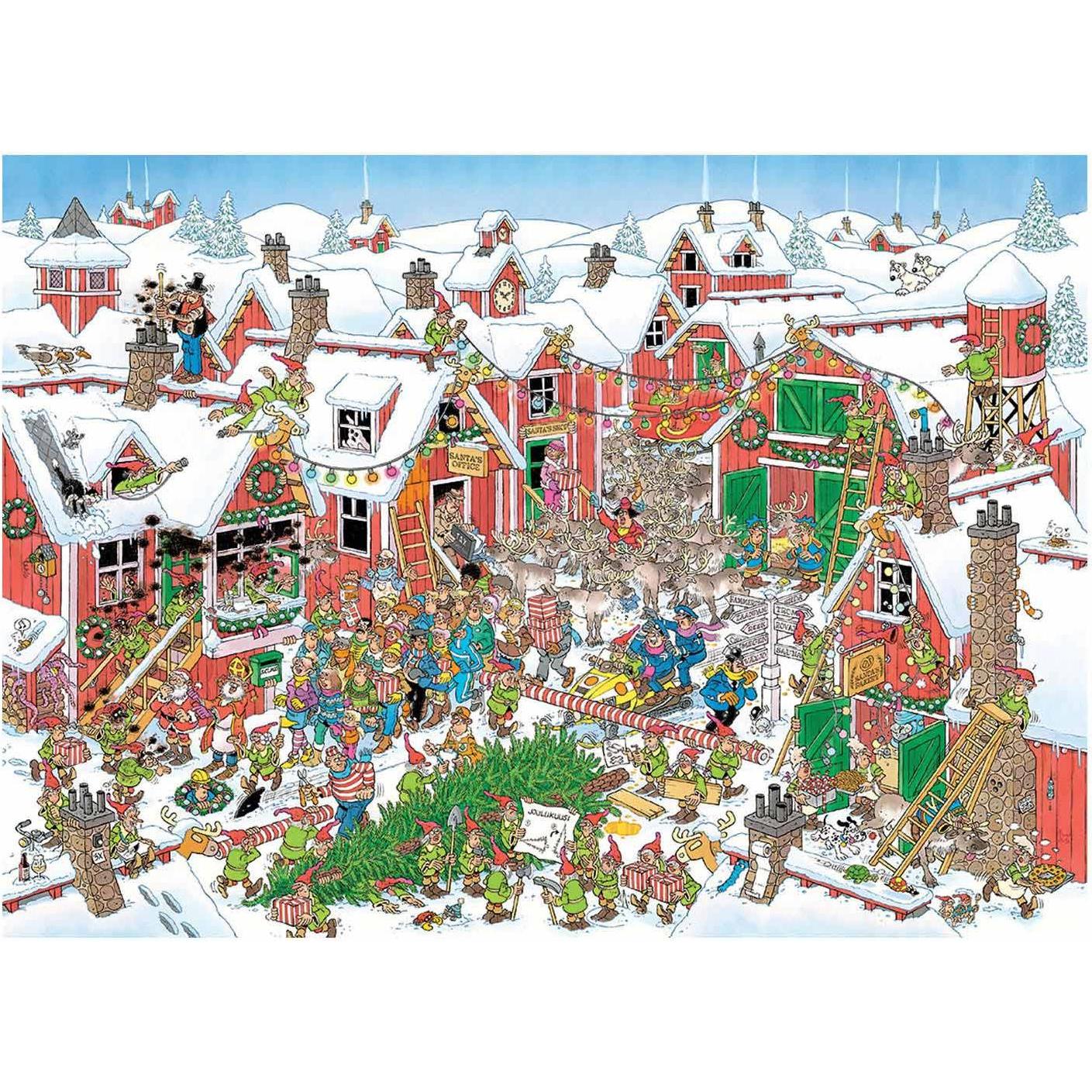 Thumbnail - Jan van Haasteren Santa's Village (1000 Teile)
