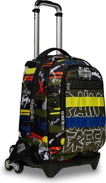 Image du produit Seven Cric à roulettes 3 roues WD Fluo (34 l)