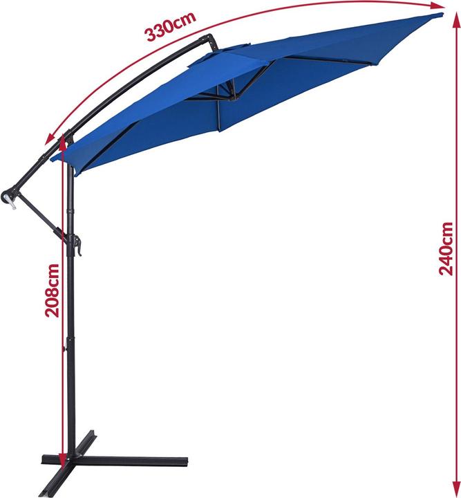 Actual product image Kingsleeve Parasol (2.40 m)