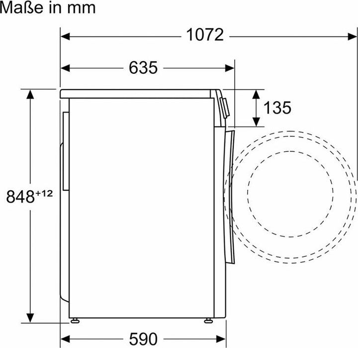 Image du produit Bosch Hausgeräte WNG24402CH