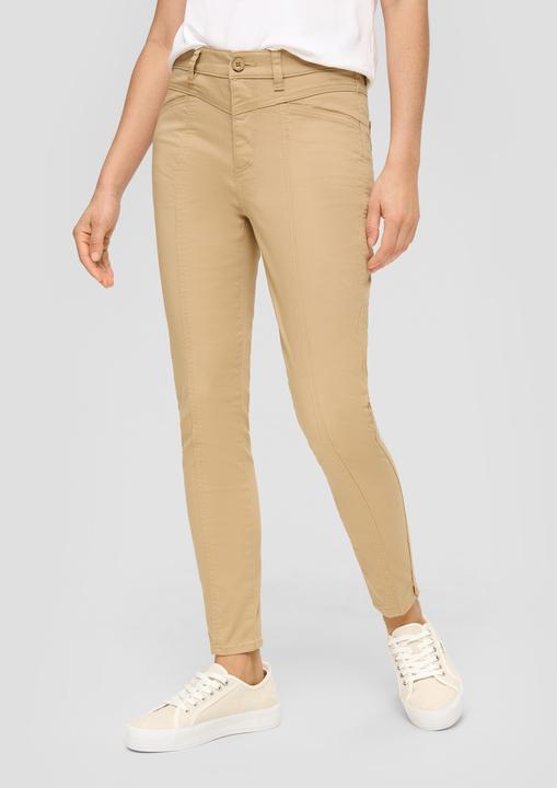 Image du produit S.Oliver Hose Schmale Hose aus Baumwollstretch mit Ziernähten (46)
