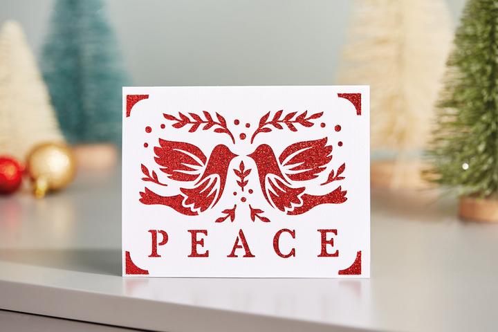 Actual product image Cricut Motif card Joy (12 x)