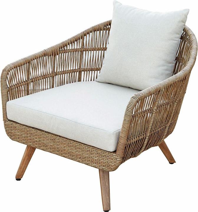 Immagine prodotto Loberon Poltrona Hamil crema/marrone