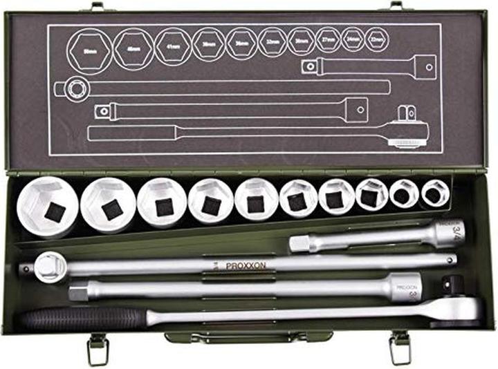 Image du produit Proxxon Jeu de clés à douille (3/4")