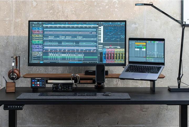 Image du produit Balolo Setup Cockpit Support de moniteur Large en bois massif