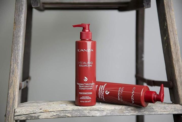 Actual product image L'Anza Healing ColorCare Trauma Treatment Restorative Conditioner 100ml (200 ml)