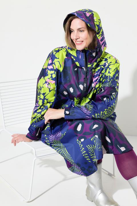 Produktbild Laurasøn Funktions-Regencape, Unisex, Print, Kapuze (One Size)