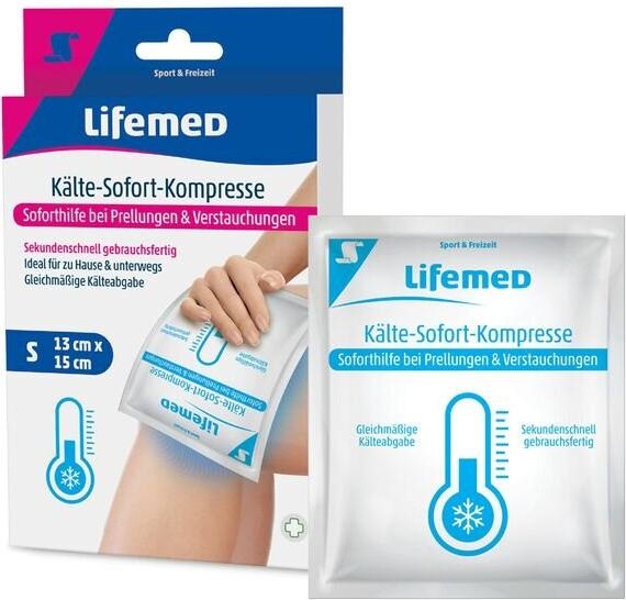 Produktbild Lifemed Kälte Sofort-Kompresse 15 x 13 cm weiss (1 x)