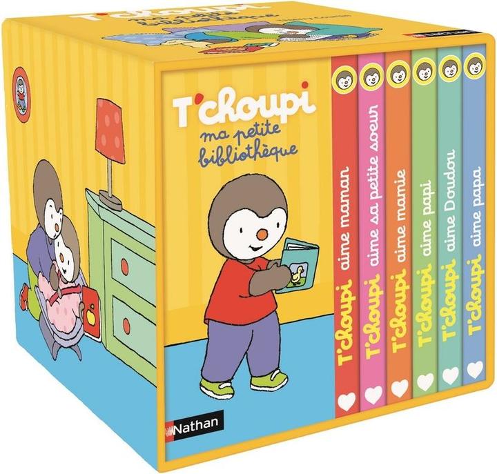 Image du produit T'choupi : ma petite bibliothèque (Français, Courtin Thierry, 2017)