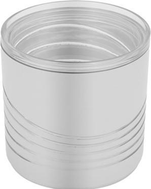 Actual product image Nuts Swing Round storage container M, silver 1.0 lt. (1 l)
