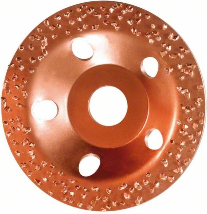 Produktbild Bosch Professional Zubehör Carbide-Schleifköpfe, 115 mm, Feinheitsgrad mittel, Scheibenform schräg (Mittel)