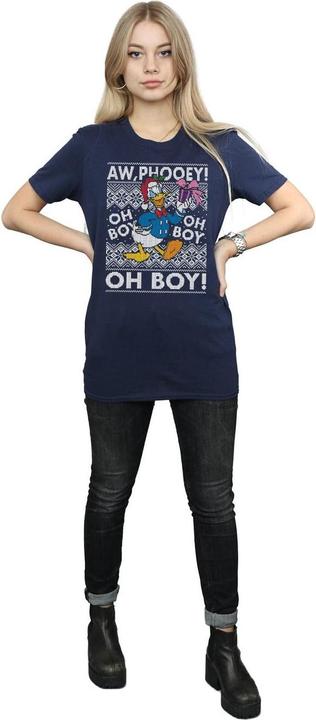 Produktbild Disney Donald Duck Christmas Fair Isle TShirt (3XL)