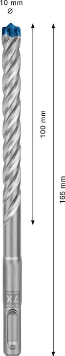 Actual product image Bosch Professional Zubehör Expert SDS plus-7X (10 millimetres)