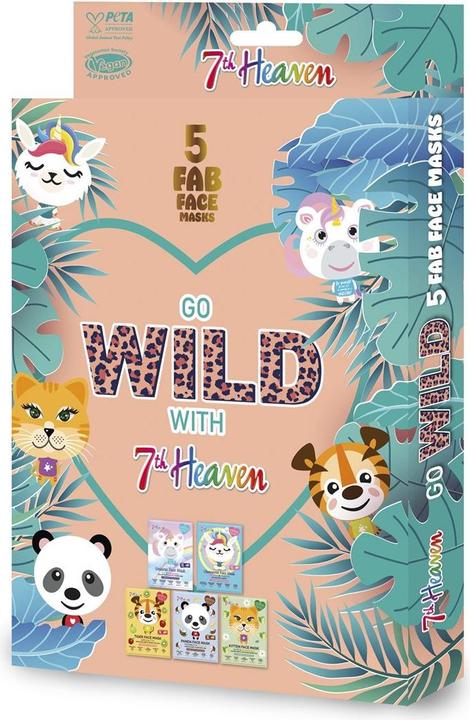 Produktbild 7th Heaven Geschenkset Go Wild Animal (Gesichtspflege Set)